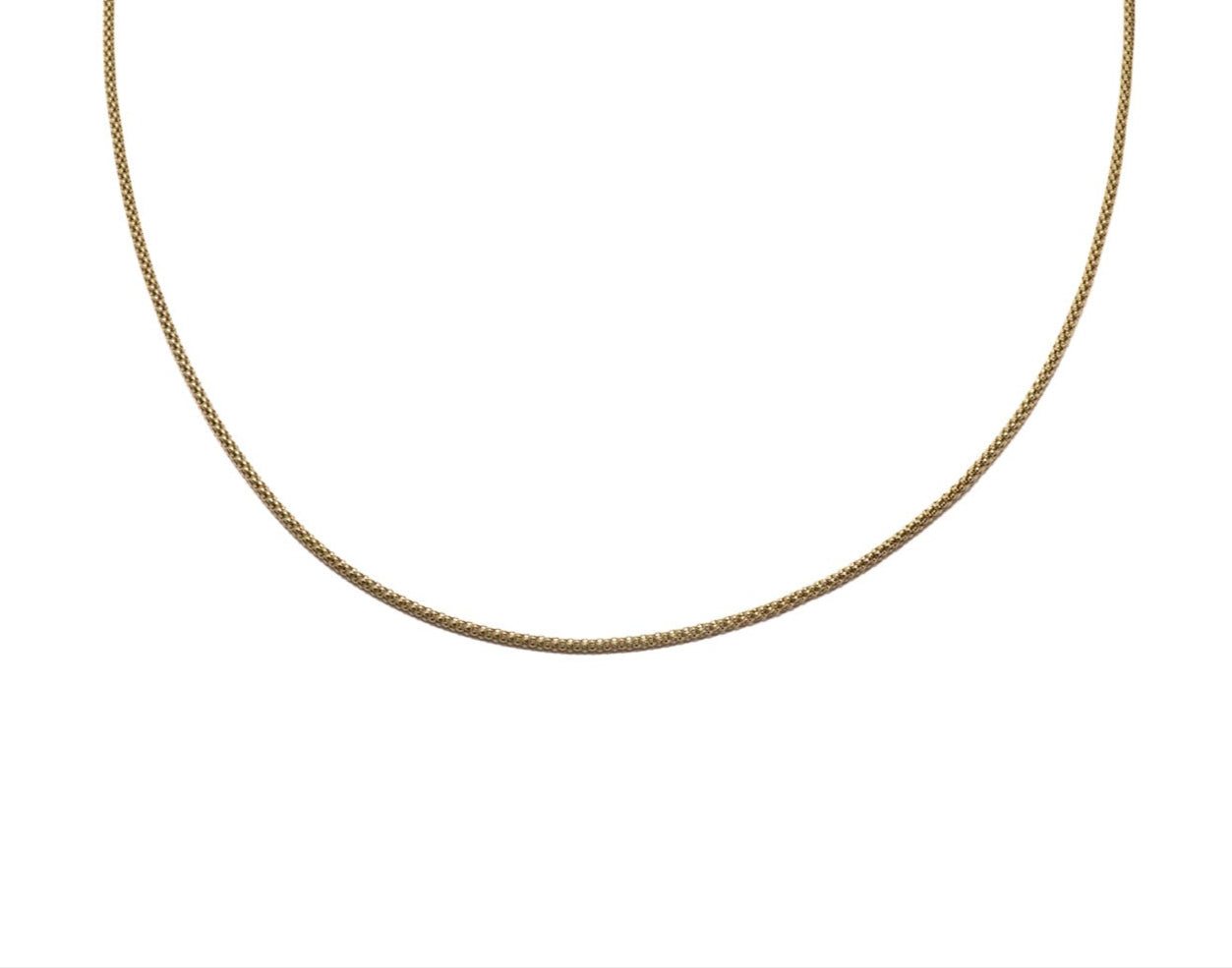 Collana Rope Gold in argento placcato oro