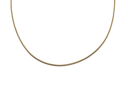 Collana Rope Gold in argento placcato oro