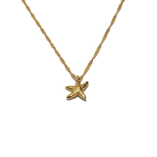 Collana Starfish Gold