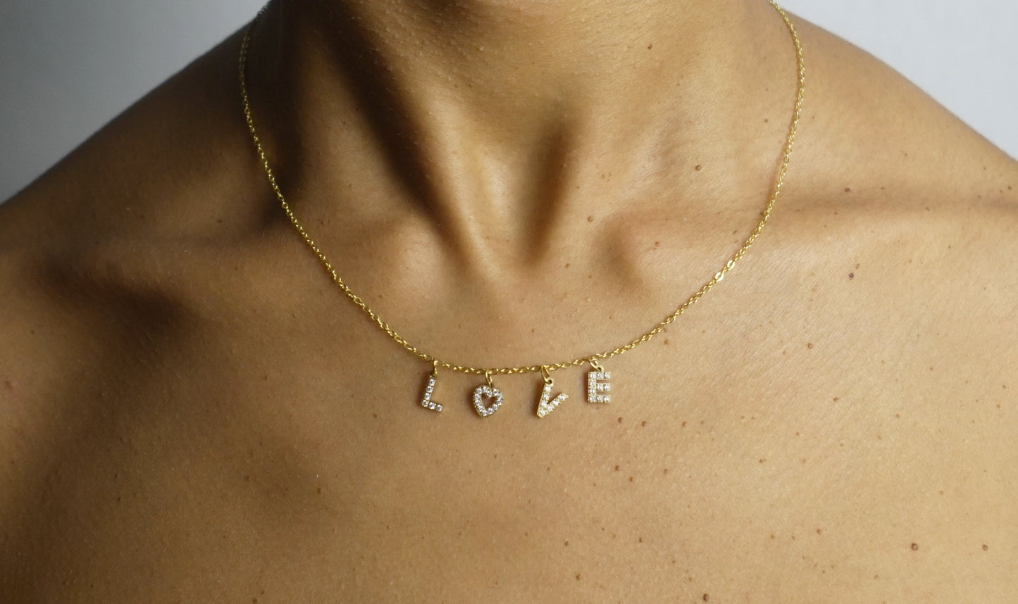 Collier de lettres | Personnalisé