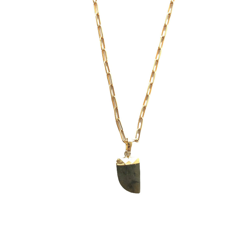 Collana Shark | Deep Green - Nuvola Gioielli