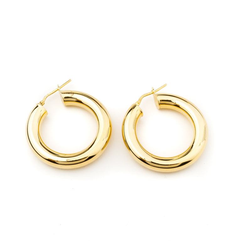Orecchini a cerchio Midi Hoops - Nuvola Gioielli