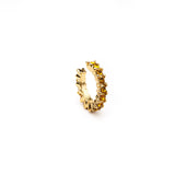 Orecchino senza buco ear cuff con zirconi - Nuvola Gioielli