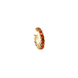 Orecchino senza buco ear cuff con zirconi - Nuvola Gioielli