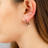 Orecchino senza buco ear cuff Essential | Rose Gold - Nuvola Gioielli